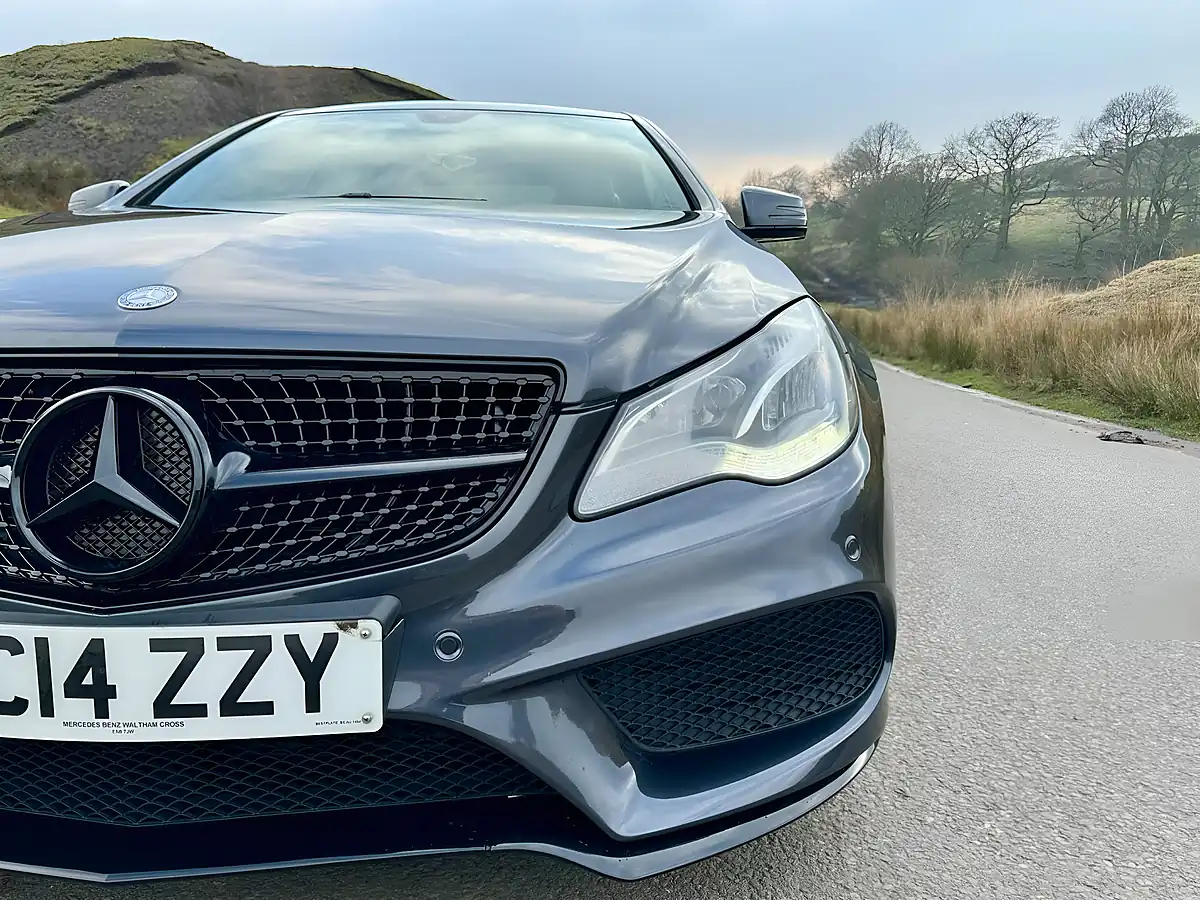 Used 2014 Mercedes E250 AMG Sport Grey - Interior and Exterior details 8