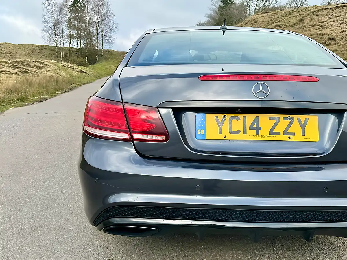 Used 2014 Mercedes E250 AMG Sport Grey - Interior and Exterior details 9