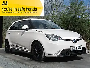 Used 2014 MG MG3 3Style White - Interior and Exterior details 5