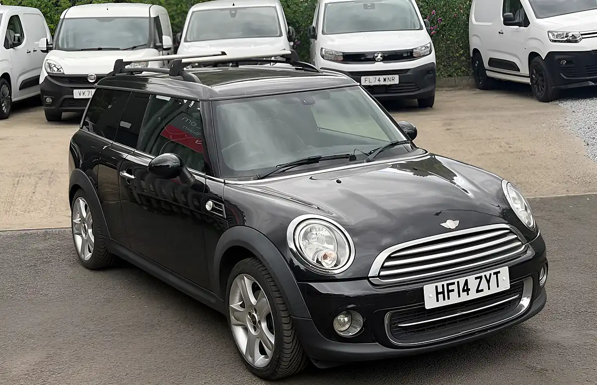Used 2014 MINI Clubvan Cooper Midnight Black Metallic - Front View