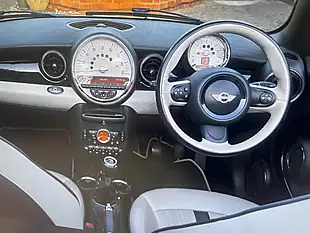 Used 2014 MINI Convertible Cooper (chili Pack) Midnight Black Metallic - Interior and Exterior details 6