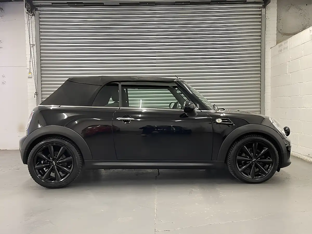 Used 2014 MINI Convertible Cooper Midnight Black Metallic - Interior and Exterior details 13
