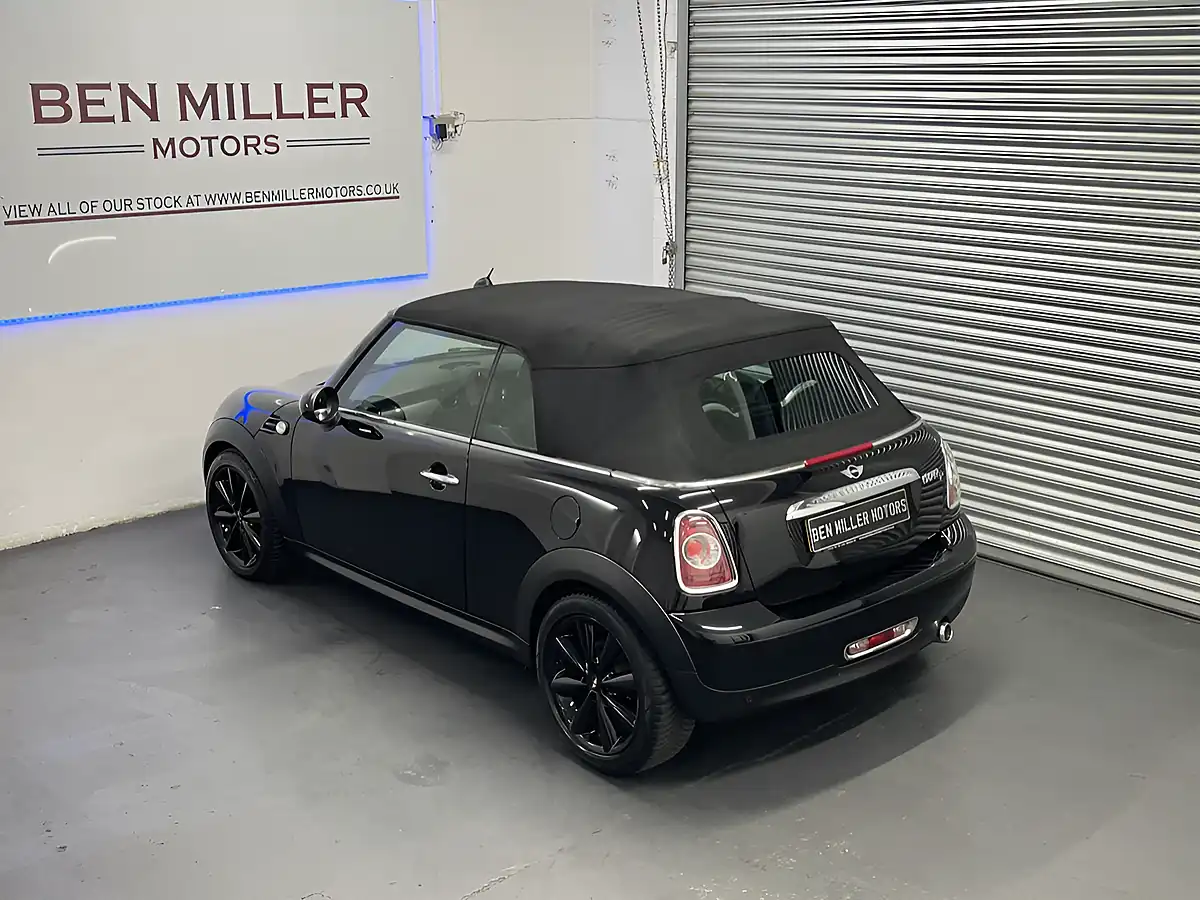 Used 2014 MINI Convertible Cooper Midnight Black Metallic - Interior and Exterior details 15