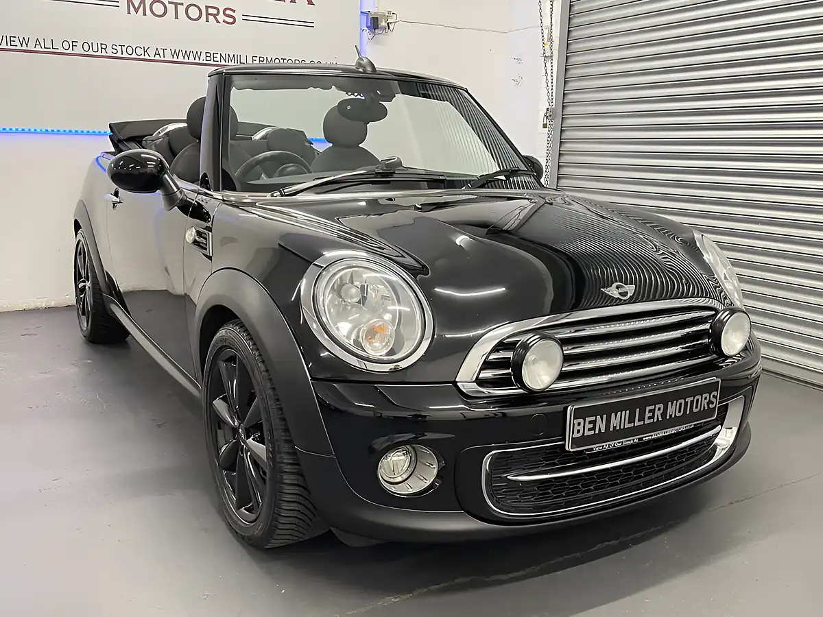 Used 2014 MINI Convertible Cooper Midnight Black Metallic - Interior and Exterior details 2