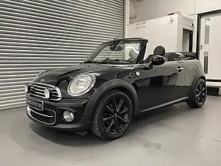 Used 2014 MINI Convertible Cooper Midnight Black Metallic - Interior and Exterior details 3