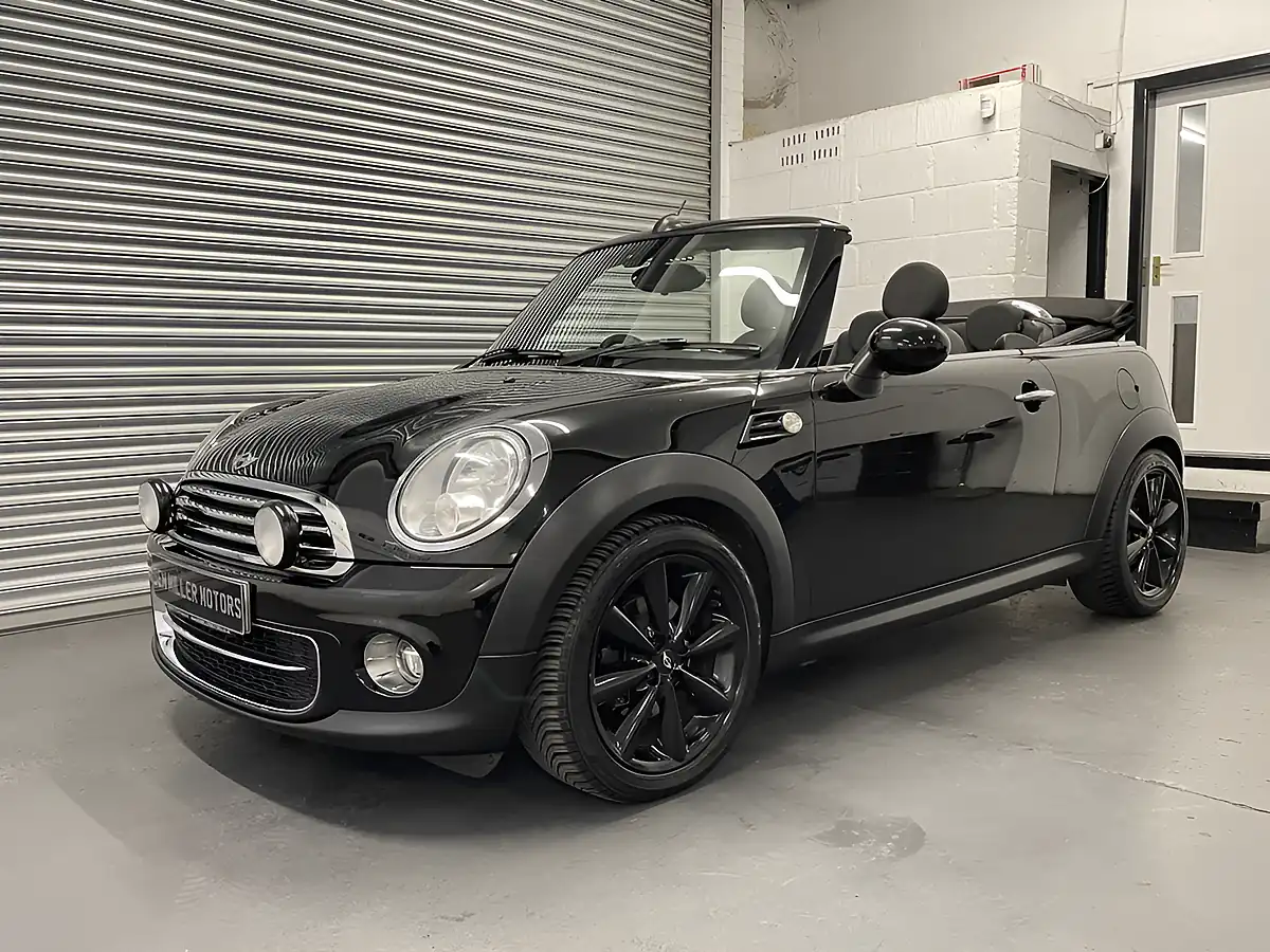 Used 2014 MINI Convertible Cooper Midnight Black Metallic - Interior and Exterior details 3