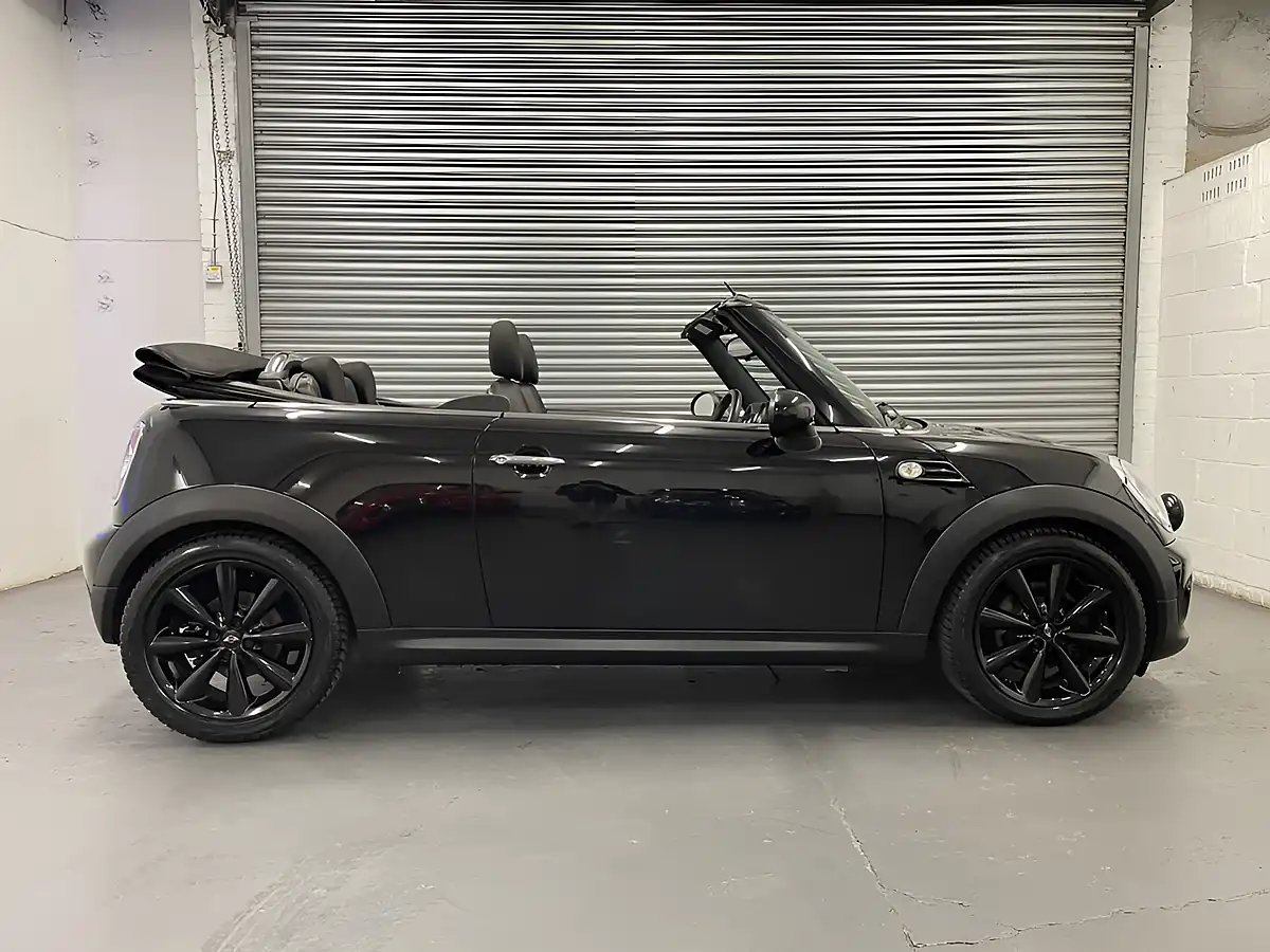 Used 2014 MINI Convertible Cooper Midnight Black Metallic - Interior and Exterior details 5