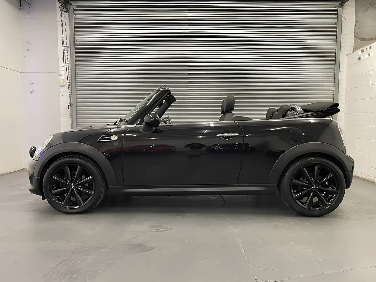 Used 2014 MINI Convertible Cooper Midnight Black Metallic - Interior and Exterior details 6