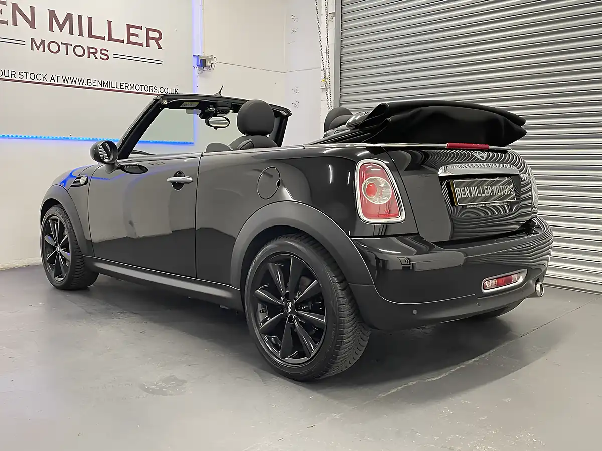Used 2014 MINI Convertible Cooper Midnight Black Metallic - Interior and Exterior details 7