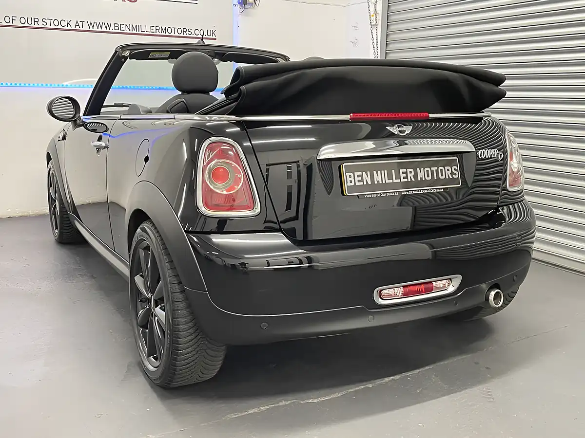 Used 2014 MINI Convertible Cooper Midnight Black Metallic - Interior and Exterior details 8