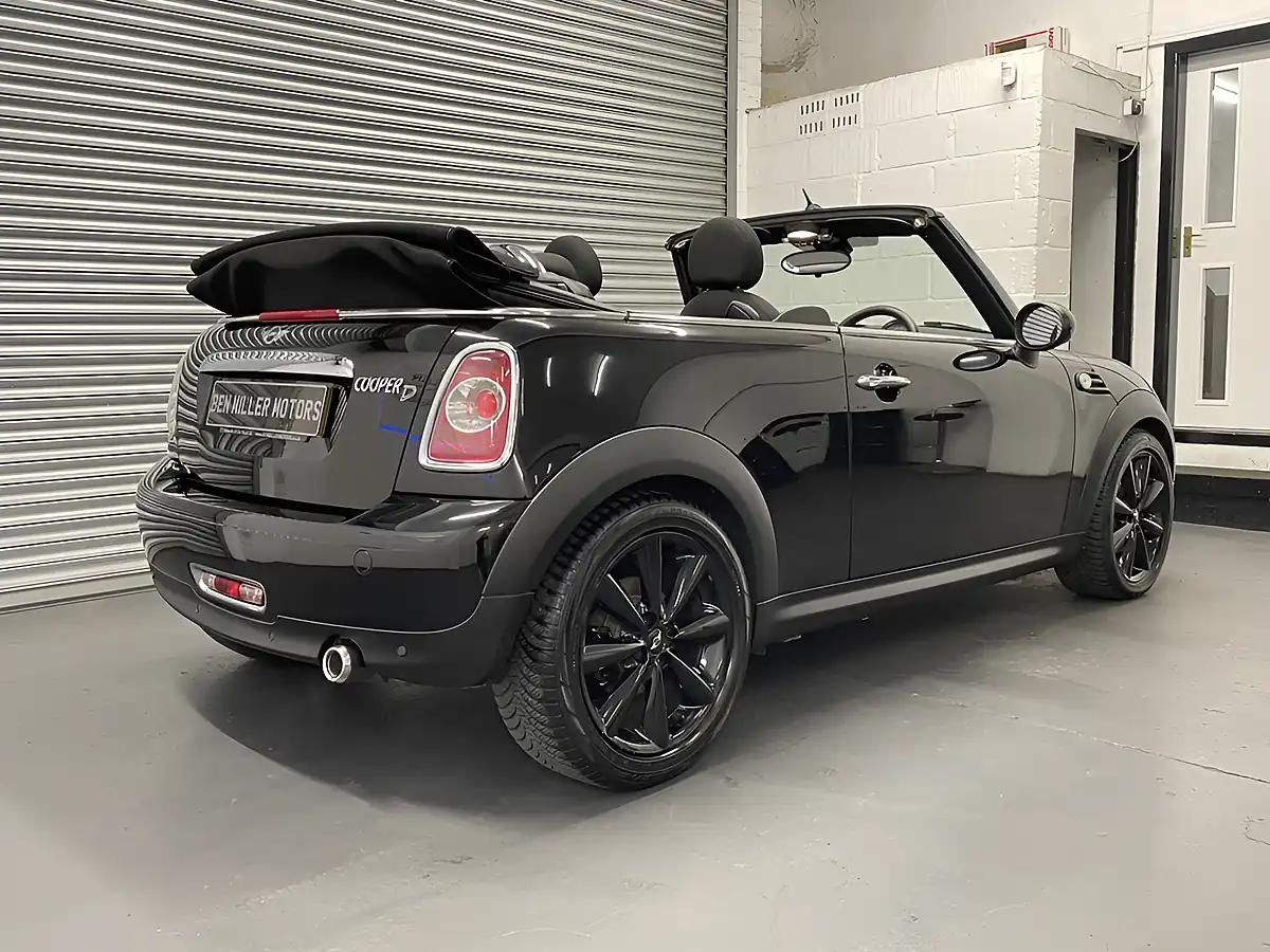 Used 2014 MINI Convertible Cooper Midnight Black Metallic - Interior and Exterior details 9