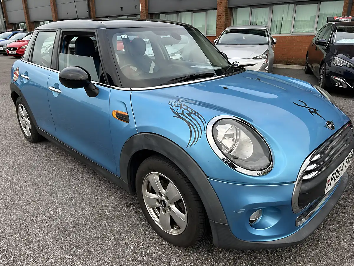 Used 2014 MINI Cooper Blue - Front View