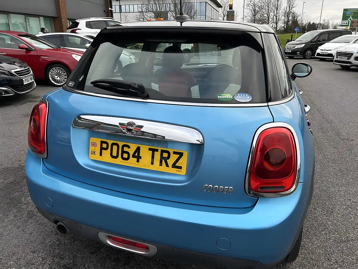 Used 2014 MINI Cooper Blue - Interior and Exterior details 5