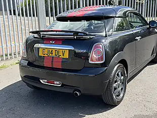 Used 2014 MINI Cooper Coupe Black - Interior and Exterior details 4