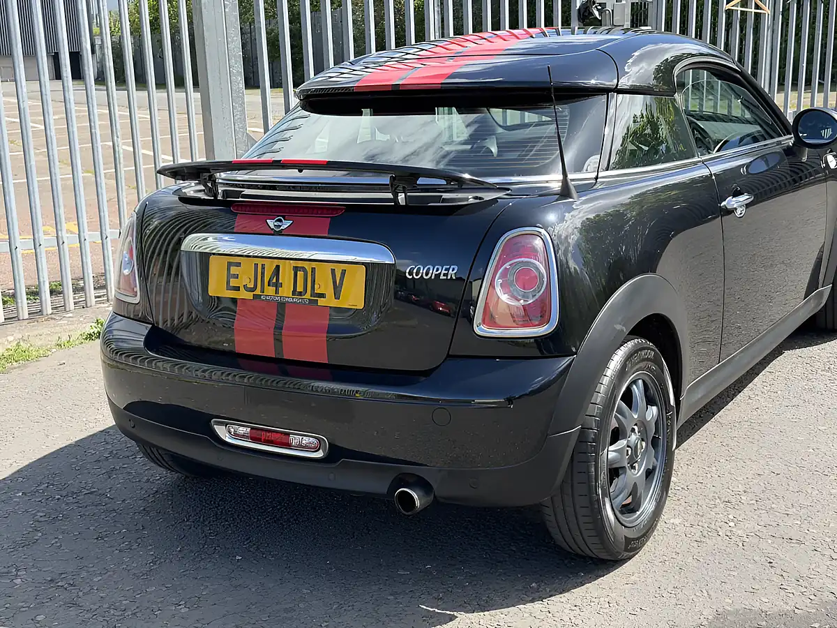 Used 2014 MINI Cooper Coupe Black - Interior and Exterior details 4