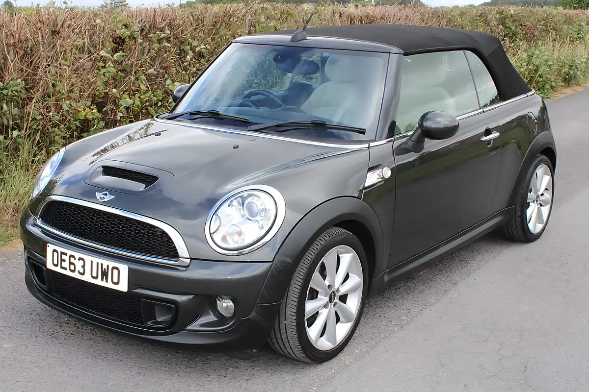 Used 2014 MINI Cooper S Convertible Grey - Interior and Exterior details 5