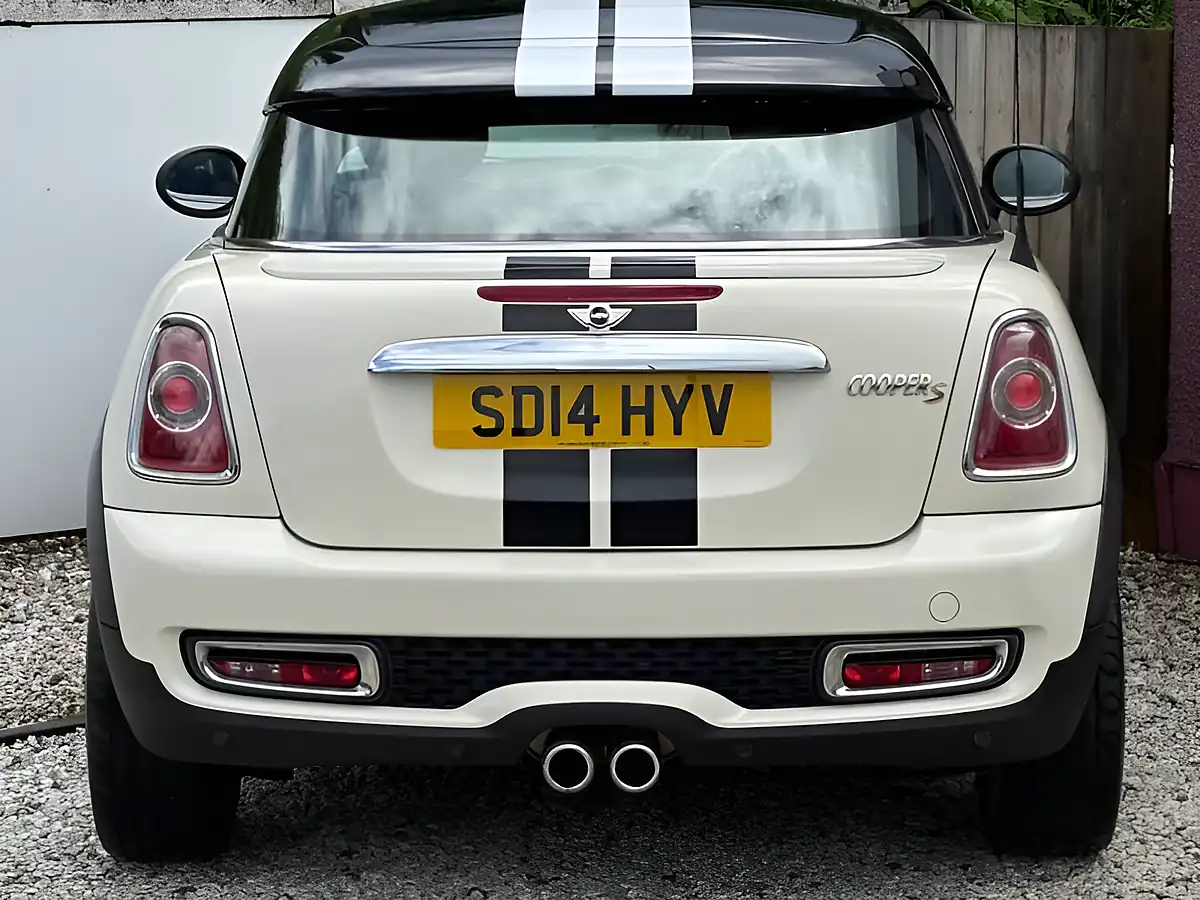 Used 2014 MINI Coupe Cooper S White - Interior and Exterior details 10