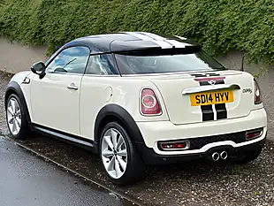 Used 2014 MINI Coupe Cooper S White - Interior and Exterior details 6