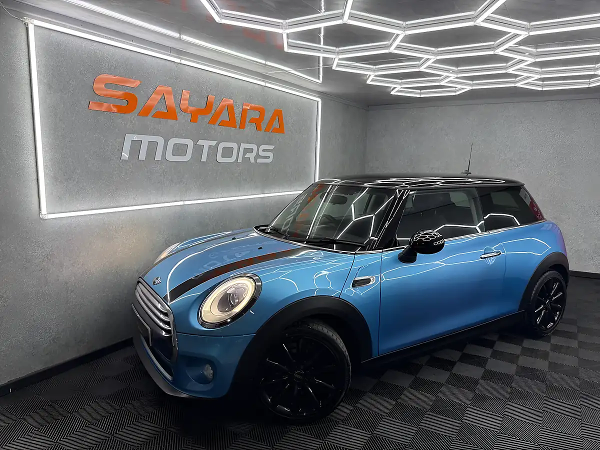 Used 2014 MINI Hatch Cooper Blue - Front View