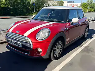 Used 2014 MINI Hatch Cooper (chili Ii Pack) Blazing Red Metallic - Interior and Exterior details 2
