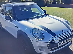 Used 2014 MINI Hatch Cooper (chili Ii Pack) White Silver Metallic - Interior and Exterior details 2