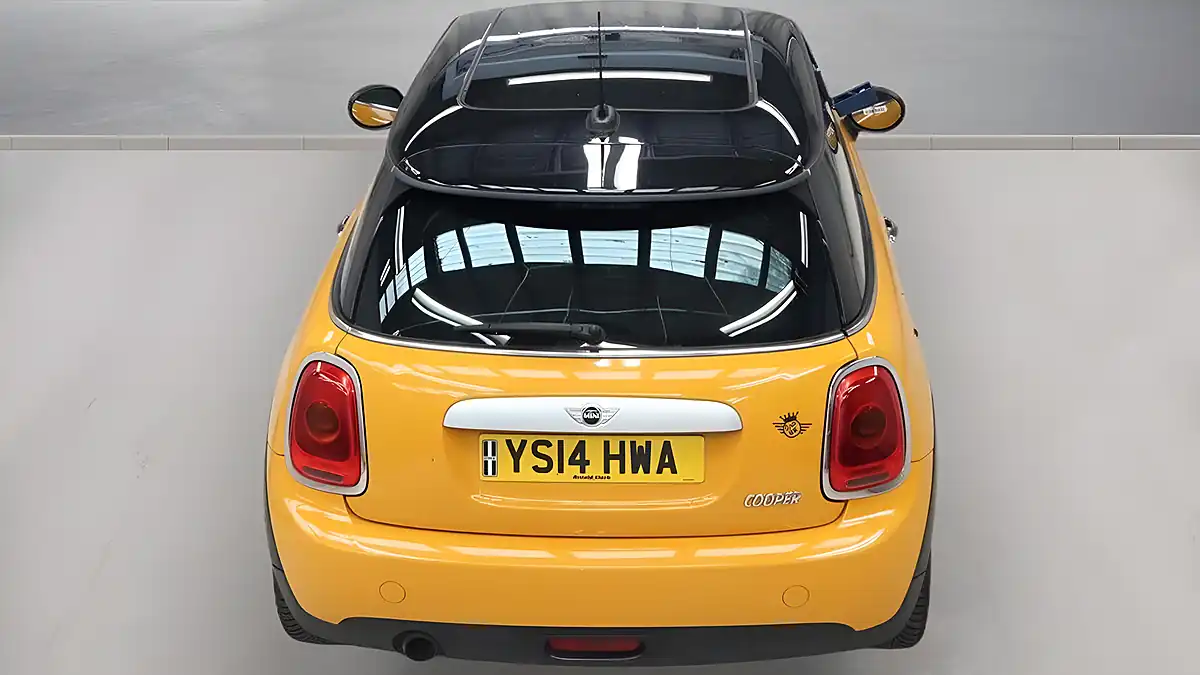 Used 2014 MINI Hatch Cooper Orange - Interior and Exterior details 8