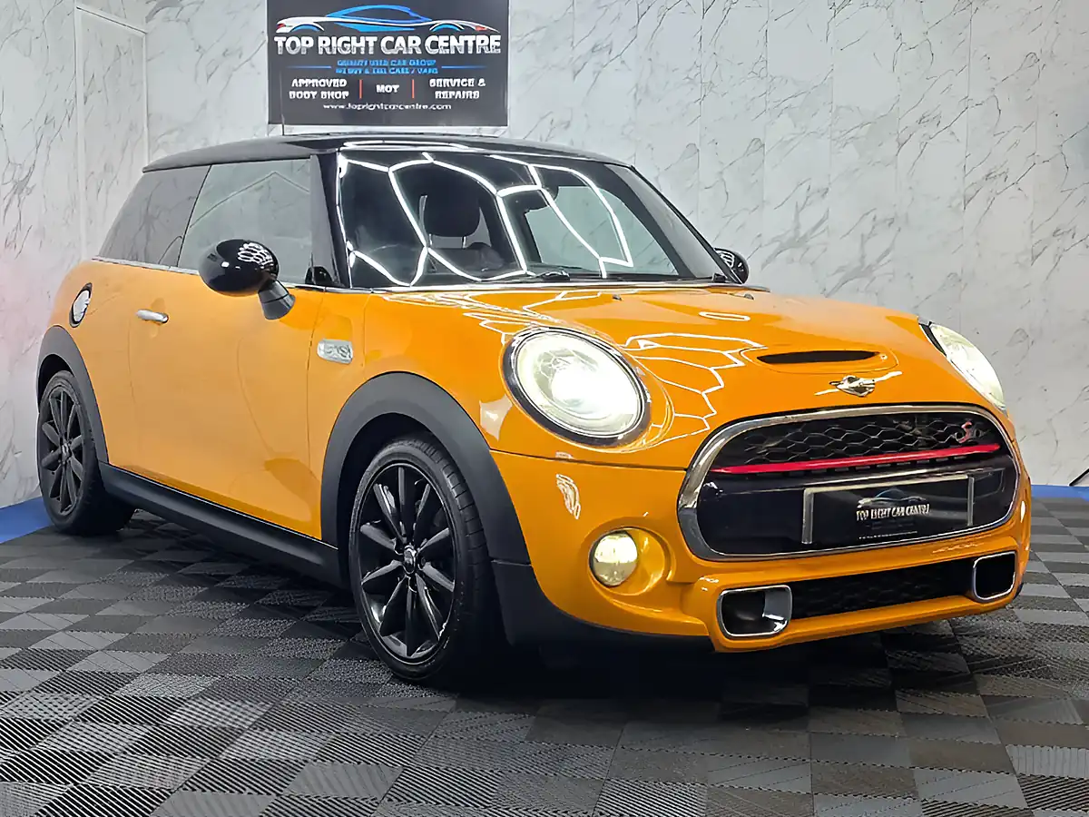 Used 2014 MINI Hatch Cooper S Volcanic Orange - Front View