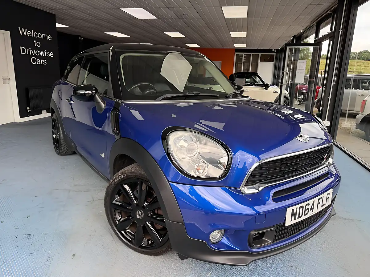 Used 2014 MINI Paceman Cooper Sd ALL4 Blue - Front View