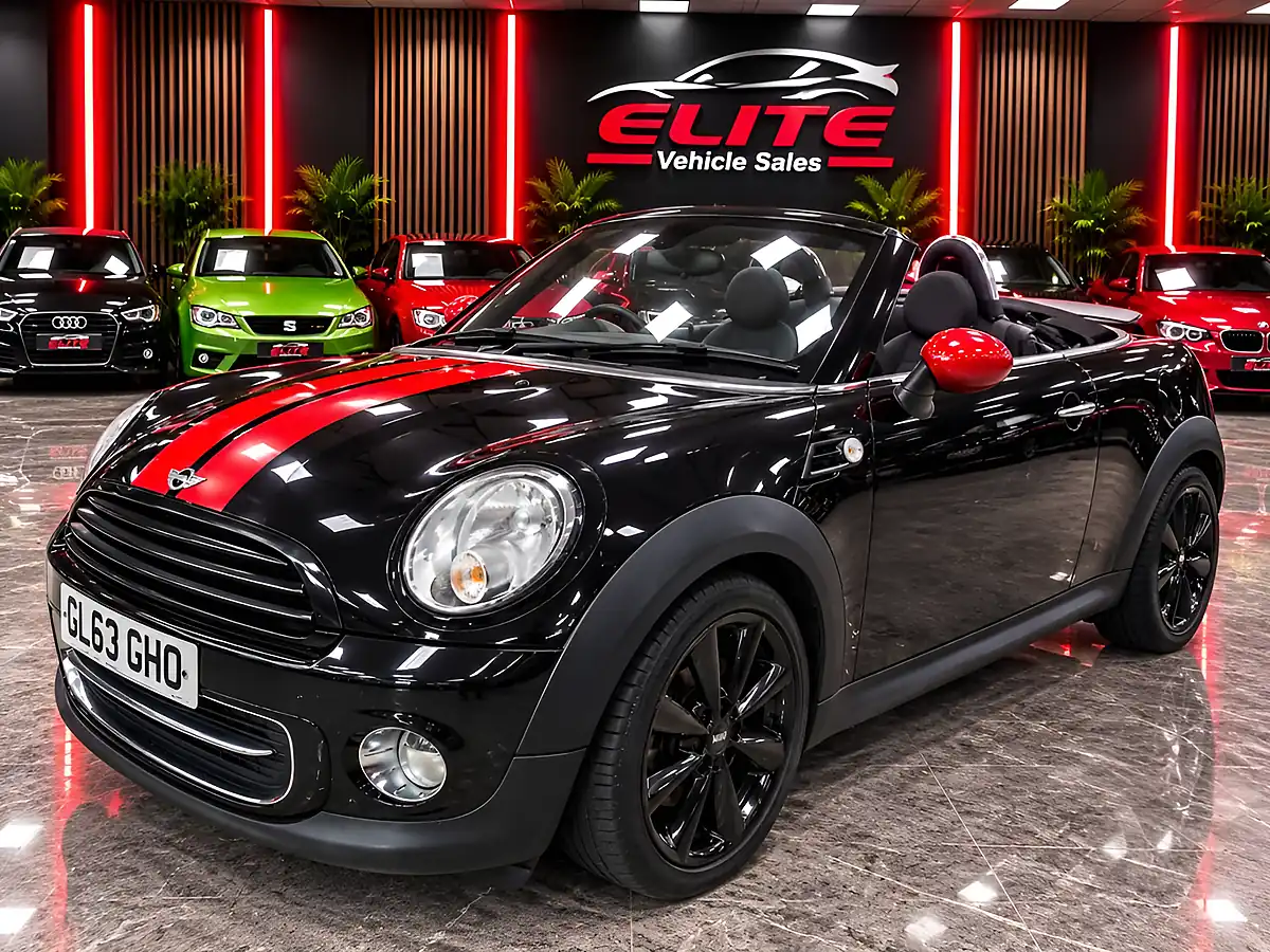 Used 2014 MINI Roadster Cooper Black - Interior and Exterior details 3