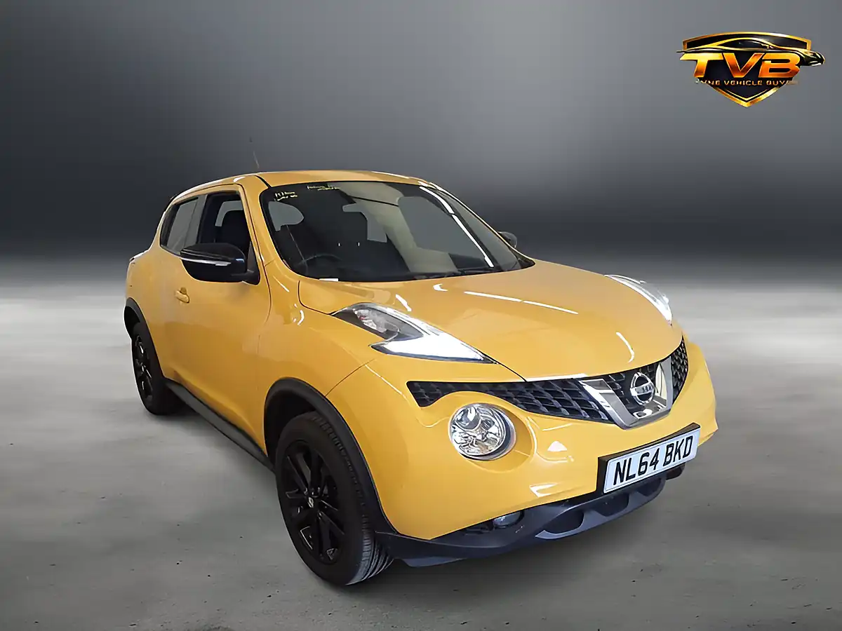 Used 2014 Nissan Juke Acenta Premium Sunlight Yellow - Front View