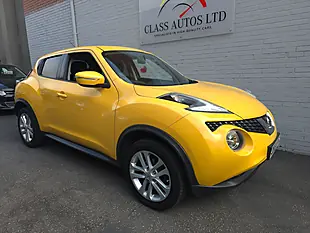 Used 2014 Nissan Juke Acenta Yellow - Interior and Exterior details 2