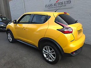 Used 2014 Nissan Juke Acenta Yellow - Interior and Exterior details 5