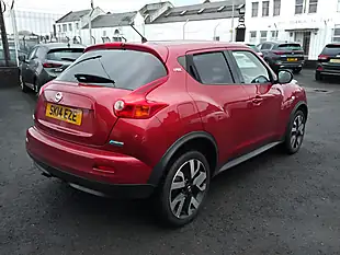 Used 2014 Nissan Juke N-Tec Red - Interior and Exterior details 5