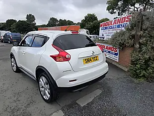 Used 2014 Nissan Juke N-Tec White - Interior and Exterior details 5