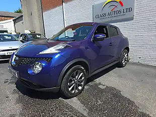 Used 2014 Nissan Juke Tekna Blue - Interior and Exterior details 4