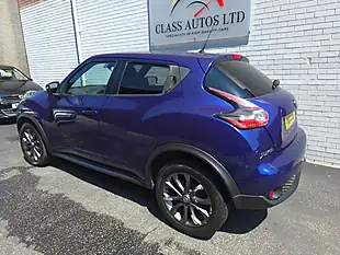 Used 2014 Nissan Juke Tekna Blue - Interior and Exterior details 5