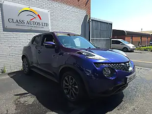 Used 2014 Nissan Juke Tekna Blue - Interior and Exterior details 6