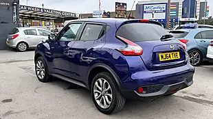 Used 2014 Nissan Juke Tekna Blue - Interior and Exterior details 5