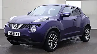 Used 2014 Nissan Juke Tekna Blue - Interior and Exterior details 2