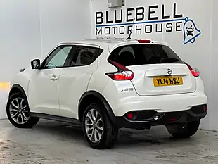 Used 2014 Nissan Juke Tekna White - Interior and Exterior details 4