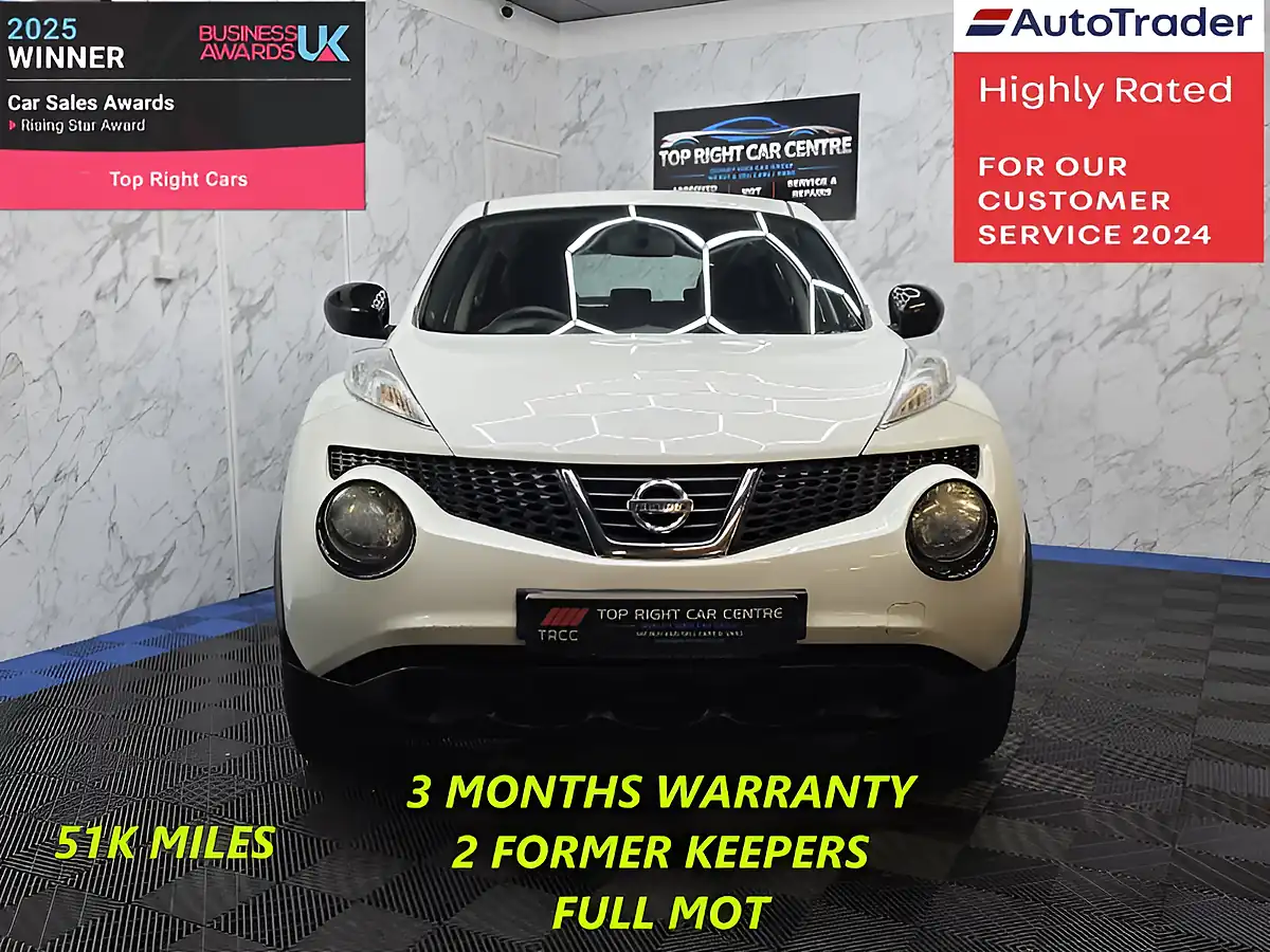 Used 2014 Nissan Juke Visia White - Interior and Exterior details 2