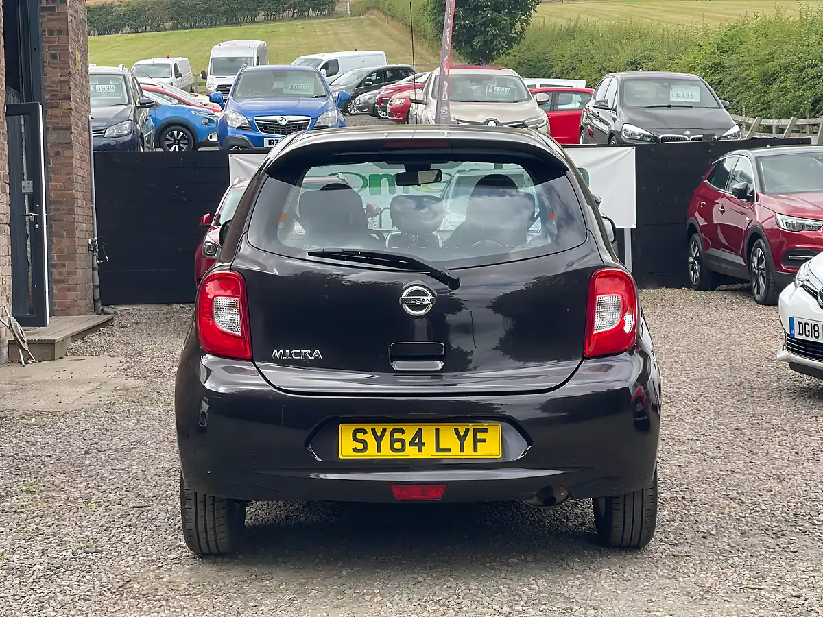 Used 2014 Nissan Micra Acenta Black - Interior and Exterior details 3