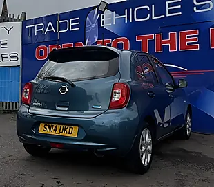 Used 2014 Nissan Micra Acenta Blue - Interior and Exterior details 10
