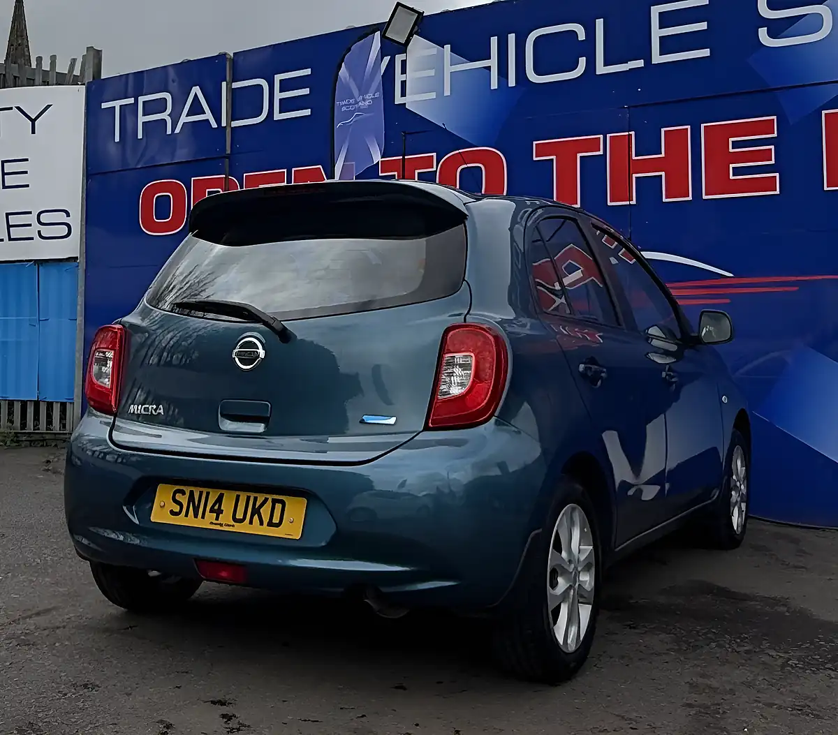 Used 2014 Nissan Micra Acenta Blue - Interior and Exterior details 10