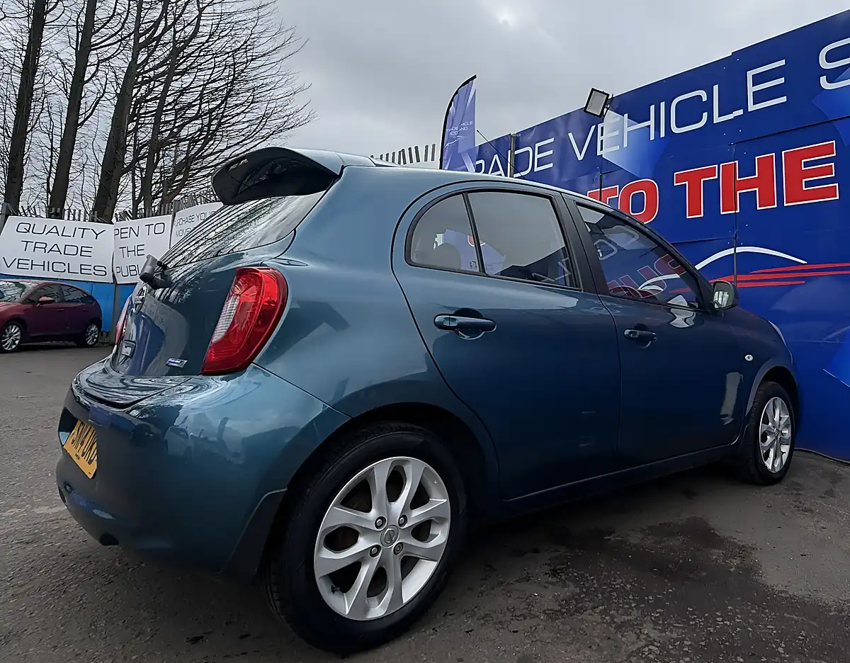 Used 2014 Nissan Micra Acenta Blue - Interior and Exterior details 11