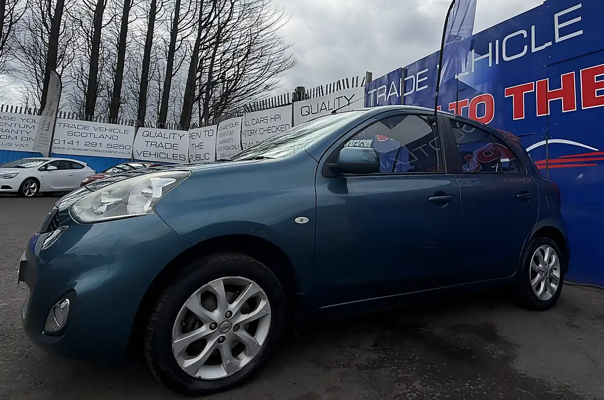 Used 2014 Nissan Micra Acenta Blue - Interior and Exterior details 2