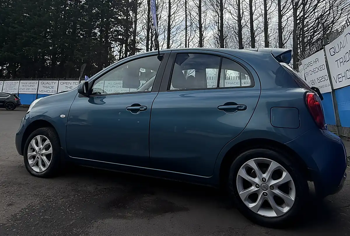 Used 2014 Nissan Micra Acenta Blue - Interior and Exterior details 3
