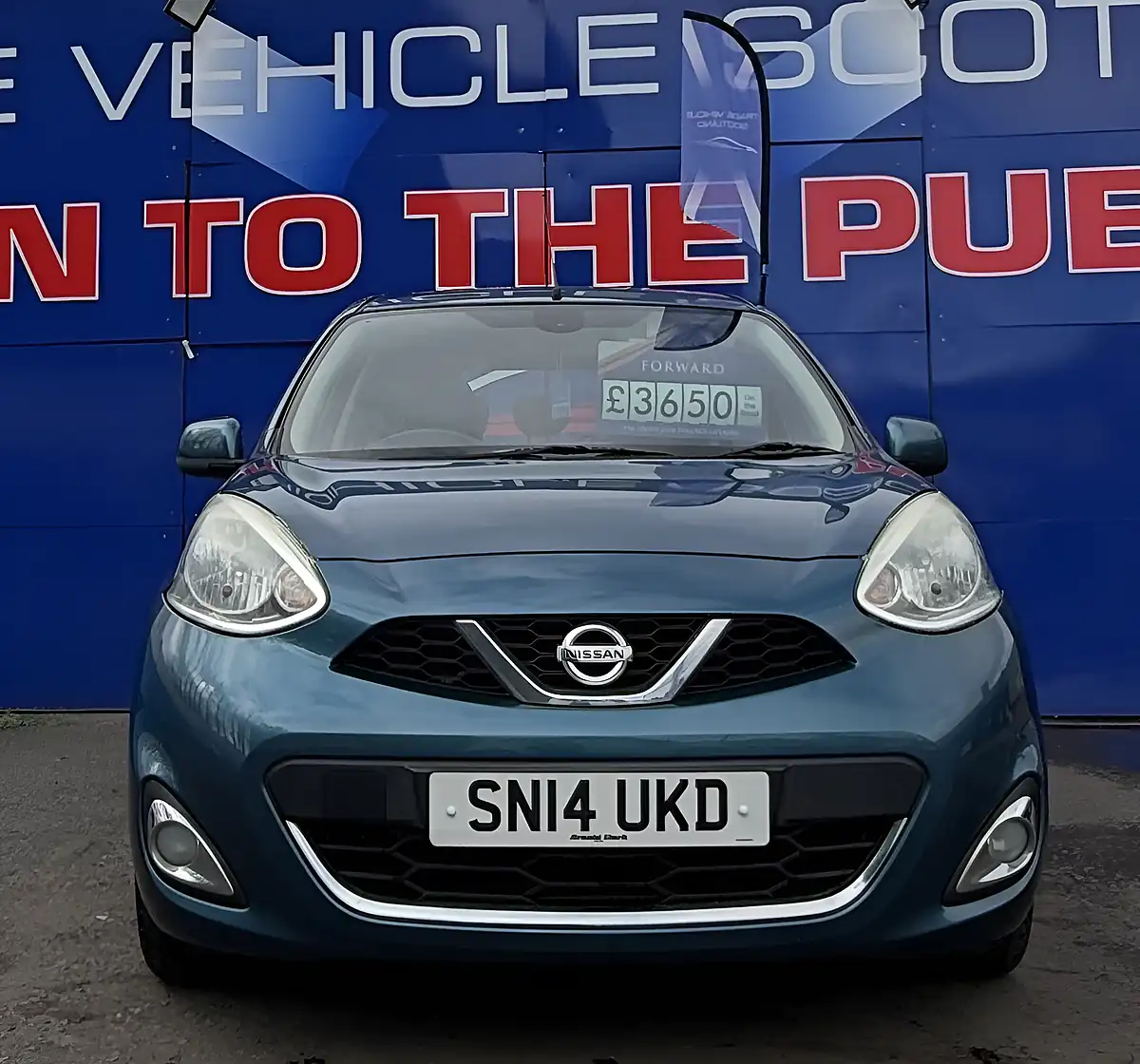 Used 2014 Nissan Micra Acenta Blue - Interior and Exterior details 4