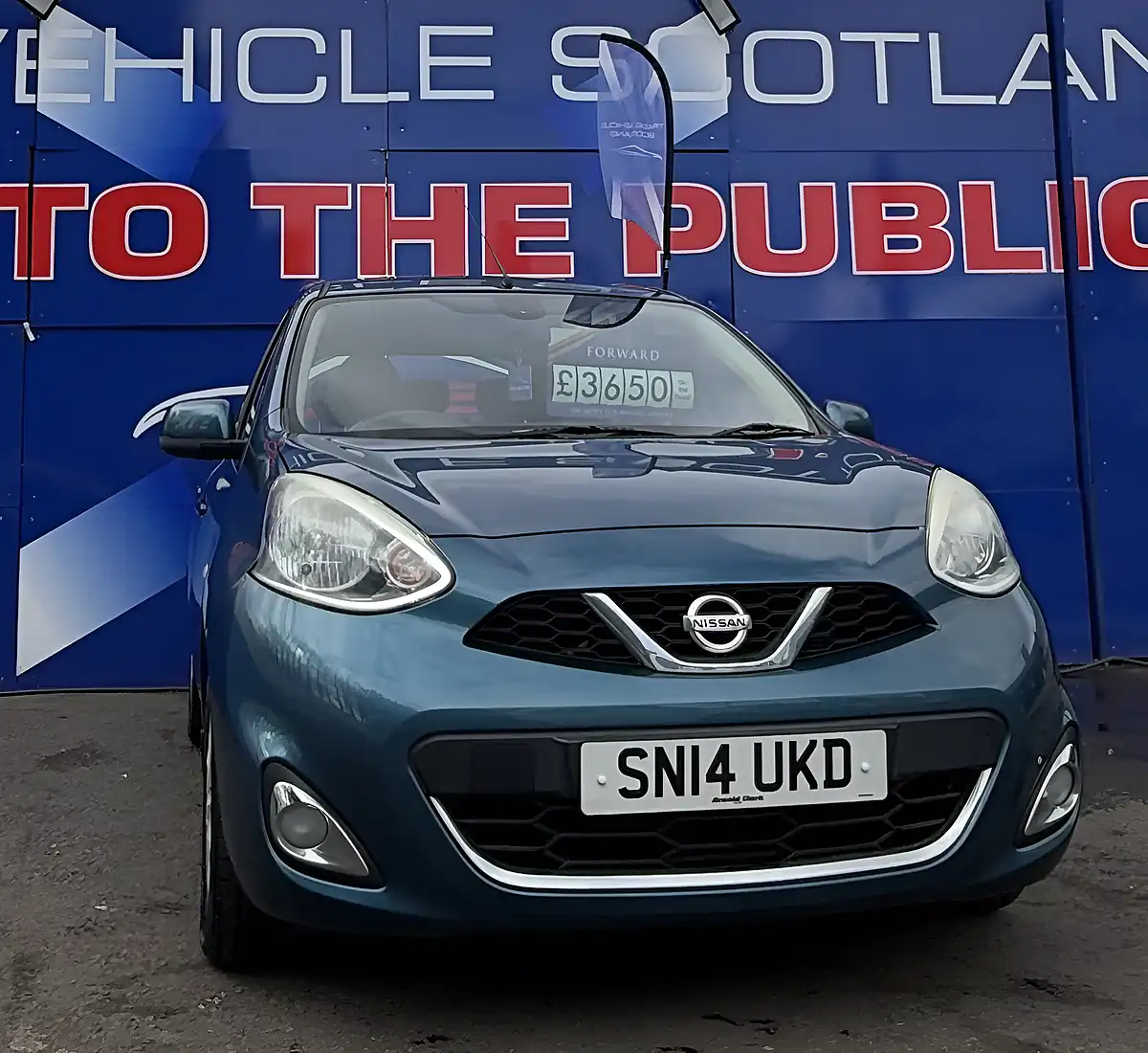 Used 2014 Nissan Micra Acenta Blue - Interior and Exterior details 5