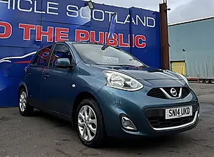 Used 2014 Nissan Micra Acenta Blue - Interior and Exterior details 6